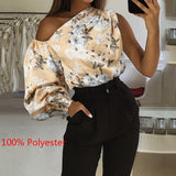 Celmia Summer Women Long Sleeve Casual Top