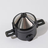 Foldable & Portable Stainless Steel Drip Coffee Maker with Coffee Tea Holder