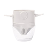 Foldable & Portable Stainless Steel Drip Coffee Maker with Coffee Tea Holder