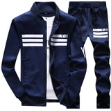 Plus Size 9XL Mens Set Casual Fleece 2 Piece Sets Sweatshirt + Pants Male Tracksuit Sporting Sweat Suits Man Fashion Sportswear
