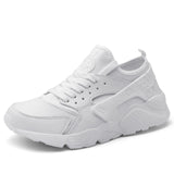 Unisex White Sneakers for Men Mesh Sports Trainers Running Shoes Man 2022 Summer Male Women Flat zapatillas para hombre Red
