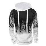 Mens Tracksuit Casual Camouflage Hoodies and Pants Two Piece Sets Outdoor Sweatshirt Set