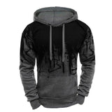 Mens Tracksuit Casual Camouflage Hoodies and Pants Two Piece Sets Outdoor Sweatshirt Set