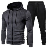 Men Tracksuit Hoodies Jacket Hoodies+Sweatpant Suit Male Pullover Hoody Fashion Streetwear Clothes