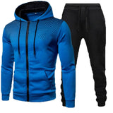 Men Tracksuit Hoodies Jacket Hoodies+Sweatpant Suit Male Pullover Hoody Fashion Streetwear Clothes