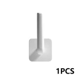 Kitchen Self-adhesive Hook Accessories Under Cabinet Paper Roll Rack Towel Holder Tissue Hanger Storage Rack For Bathroom Toilet