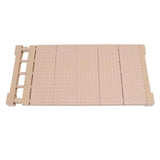 1pc Adjustable Closet Organizer Kitchen Storage Shelves Space Saving Wardrobe Wall Mounted Rack Home Appliance Cabinet Holder