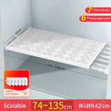 Bobak Adjustable Kitchen Wardrobe Storage Shelves Clothing Closet Organizer Wall Mounted Rack Home Appliance