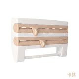 Multifunctional Wall-Mounted Sliding Cling Film Cutter