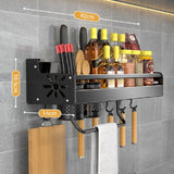 Home Appliance Kitchen Storage Organizer For Kitchen Accessories Set Drainer Cuisine Free Shipping Items Housekeeper On The Wall