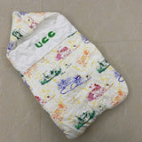 Super Soft and Warm Baby Winter Blanket with Golden Flower Bedding