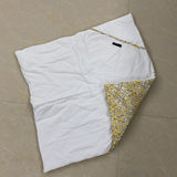 Super Soft and Warm Baby Winter Blanket with Golden Flower Bedding