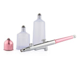 Professional Airbrush Makeup Kit With Compressor Nano Facial Spray Vapour Ion Face Steamer  Facial Deep Cleaning Oxygen Sprayer