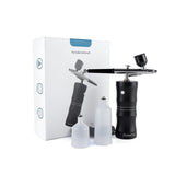 Professional Airbrush Makeup Kit With Compressor Nano Facial Spray Vapour Ion Face Steamer  Facial Deep Cleaning Oxygen Sprayer