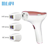 MLAY Permanent Laser Body Electric Ipl Hair Removal Machine Quickly Delivery Malay Home Use Pubic epilator for Women Men