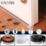 5 Color 1-10M Length Window Door Bottom Self Adhesive Silicone Rubber Seal Weathering Strip Door Sealing Bar Window Sealing Tape