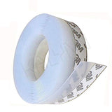 5 Color 1-10M Length Window Door Bottom Self Adhesive Silicone Rubber Seal Weathering Strip Door Sealing Bar Window Sealing Tape