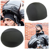 Motorcycle Helmet Inner Cap Black Cool Hat Dry Breathable Moisture Wicking Racing Cap Beanie Cap Helmat Motorcycle Accessories