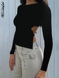 Top Women Y2K Lace Up Backless Tank Top Solid Knitted T-shirts Tops Sexy Crop Top Night Club Outfits Basic Tanks 2022 Streetwear