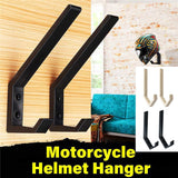 2Pcs Hook Racks Motorcycle Helmet Holder ABS Hook Jacket Hanger Home Luggage Hook Kitchen Door Wall Mounted Multipurpose Rack