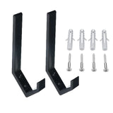 2Pcs Hook Racks Motorcycle Helmet Holder ABS Hook Jacket Hanger Home Luggage Hook Kitchen Door Wall Mounted Multipurpose Rack