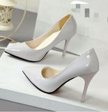 New Women Pumps PVC Transparent High Heels Sexy Pointed Toe Leopard Grain Party Shoes Lady Thin Heels Pumps Size 40