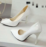 New Women Pumps PVC Transparent High Heels Sexy Pointed Toe Leopard Grain Party Shoes Lady Thin Heels Pumps Size 40