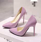 New Women Pumps PVC Transparent High Heels Sexy Pointed Toe Leopard Grain Party Shoes Lady Thin Heels Pumps Size 40