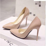 New Women Pumps PVC Transparent High Heels Sexy Pointed Toe Leopard Grain Party Shoes Lady Thin Heels Pumps Size 40