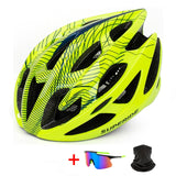 SUPERIDE Outdoor Road Bike Mountain Bike Helmet with Ultralight DH MTB All-terrain Bicycle Helmet Sports Riding Cycling Helmet