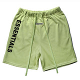 Summer Mens New Essentials Letter Printed Cotton Shorts Fashion High Street Outdoor Leisure Running Sports 5-Point Pants