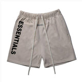 Summer Mens New Essentials Letter Printed Cotton Shorts Fashion High Street Outdoor Leisure Running Sports 5-Point Pants
