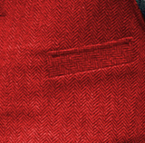 Suit Vest Blue Single Breasted Woolen Blended Mens Vest Denim Jeans