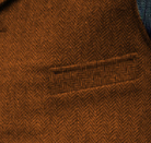 Suit Vest Blue Single Breasted Woolen Blended Mens Vest Denim Jeans