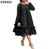 Women Elegant Midi Dress Summer Party Long Dresses