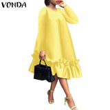 Women Elegant Midi Dress Summer Party Long Dresses