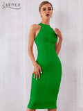 Adyce New Summer White Women Bodycon Bandage Dress Elegant Tank Sexy Sleeveless Club Celebrity Evening Runway Party Dresses