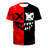 Simple Design Smiling Face Funny And Humorous Male And Female Shirt Spoof Clothes Size XXS-6XL