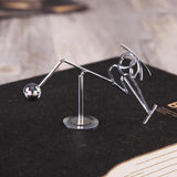 Newton Cradle Balance Steel Balls School Teaching Supplies