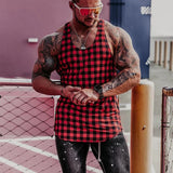 Men Tank Tops Hollow Out Sleeveless Shirts Summer Fashion Mens Clothing Slim Fit Gym Clothes Workout Vest Top Fashion