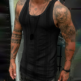 Men Tank Tops Hollow Out Sleeveless Shirts Summer Fashion Mens Clothing Slim Fit Gym Clothes Workout Vest Top Fashion