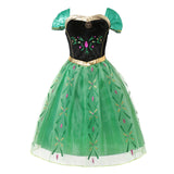 Disney Princess Elsa Dress Girls Encanto Isabel Gown Frozen Halloween Costume Children Cinderella Rapunzel Tiana Mirabel Cosplay