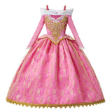 Disney Princess Elsa Dress Girls Encanto Isabel Gown Frozen Halloween Costume Children Cinderella Rapunzel Tiana Mirabel Cosplay