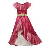 Disney Princess Elsa Dress Girls Encanto Isabel Gown Frozen Halloween Costume Children Cinderella Rapunzel Tiana Mirabel Cosplay