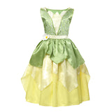 Disney Princess Elsa Dress Girls Encanto Isabel Gown Frozen Halloween Costume Children Cinderella Rapunzel Tiana Mirabel Cosplay