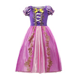 Disney Princess Elsa Dress Girls Encanto Isabel Gown Frozen Halloween Costume Children Cinderella Rapunzel Tiana Mirabel Cosplay