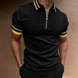 Men Solid Polo Shirts Brand Men Short-Sleeved Shirt Summer Shirt Man Clothing Asian Size M-3XL