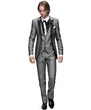 Custom Made Groomsmen Shawl White Lapel Groom Tuxedos Blue Men Suits Wedding Best Man Blazer (Jacket+Pants+Vest+Bow Tie ) C69