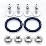 JDM Car Front Rear Bumper Hatch Fixing Buckle Nuts Bolts Auto Replacement Parts Reinforced Surrounding Pad Detachable Screws