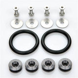JDM Car Front Rear Bumper Hatch Fixing Buckle Nuts Bolts Auto Replacement Parts Reinforced Surrounding Pad Detachable Screws